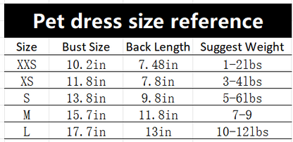 F028-Autumn Winter Dog Dress with Fleece – Elegant Tweed Style Outfit for Small Dogs, Maltese, Yorkie, Bichon, Chihuahua – Warm Pet Clothing