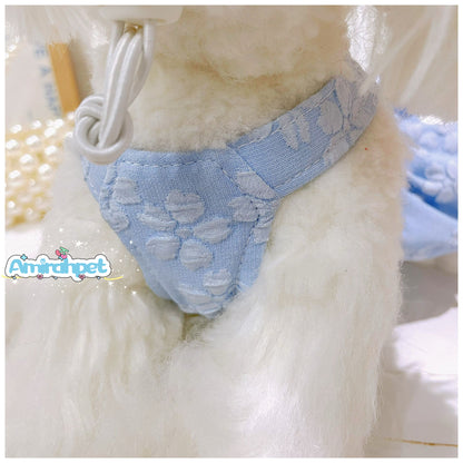 F015-Hot Girl Dress Summer Strap Pet Skirt Soft Seersucker Material Breathable & Durable Puppy Clothes