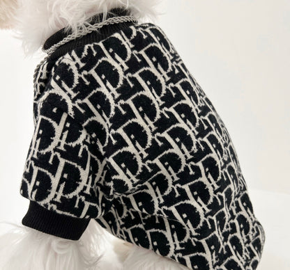 DD Inspired Pet Sweater Dog Puppy Clothes Autumn and Winter Poodle Corgi Bichon Shihtzu