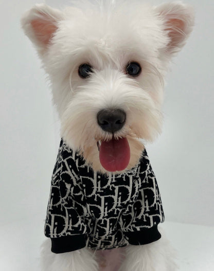 DD Inspired Pet Sweater Dog Puppy Clothes Autumn and Winter Poodle Corgi Bichon Shihtzu