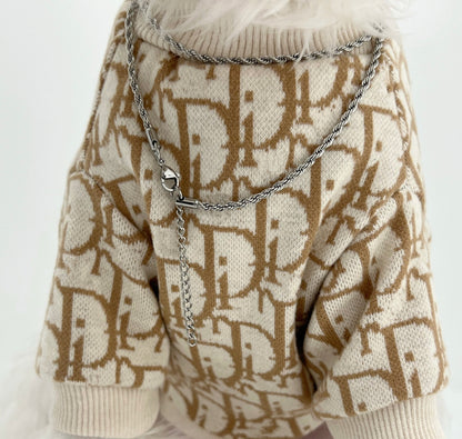 DD Inspired Pet Sweater Dog Puppy Clothes Autumn and Winter Poodle Corgi Bichon Shihtzu