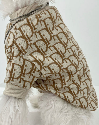 DD Inspired Pet Sweater Dog Puppy Clothes Autumn and Winter Poodle Corgi Bichon Shihtzu