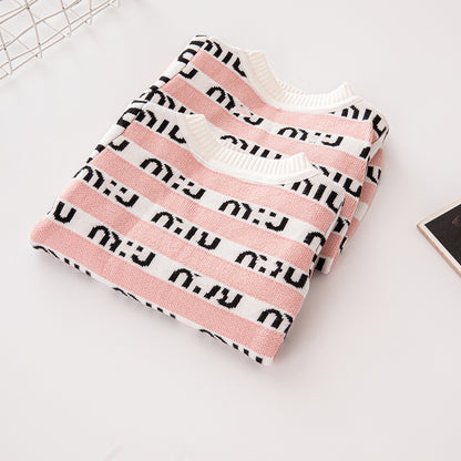 MIU Inspired Light Pink Trendy Cardigan Sweater, Comfortable & Warm Autumn/Winter Dog Clothes for French Bulldogs, Corgis, and Poodle