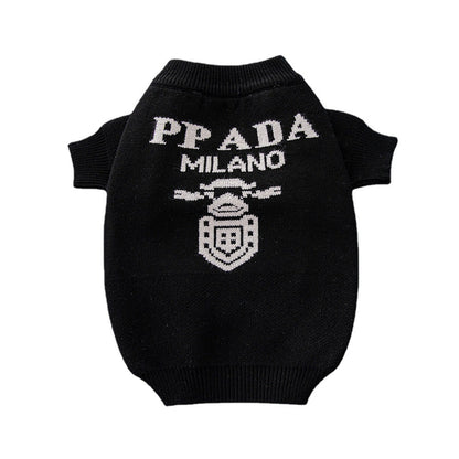 PRA Inspired Pet Sweater Trendy Brand for French Bulldogs & Chihuahuas, Autumn/Winter Clothes for Small & Medium Dogs