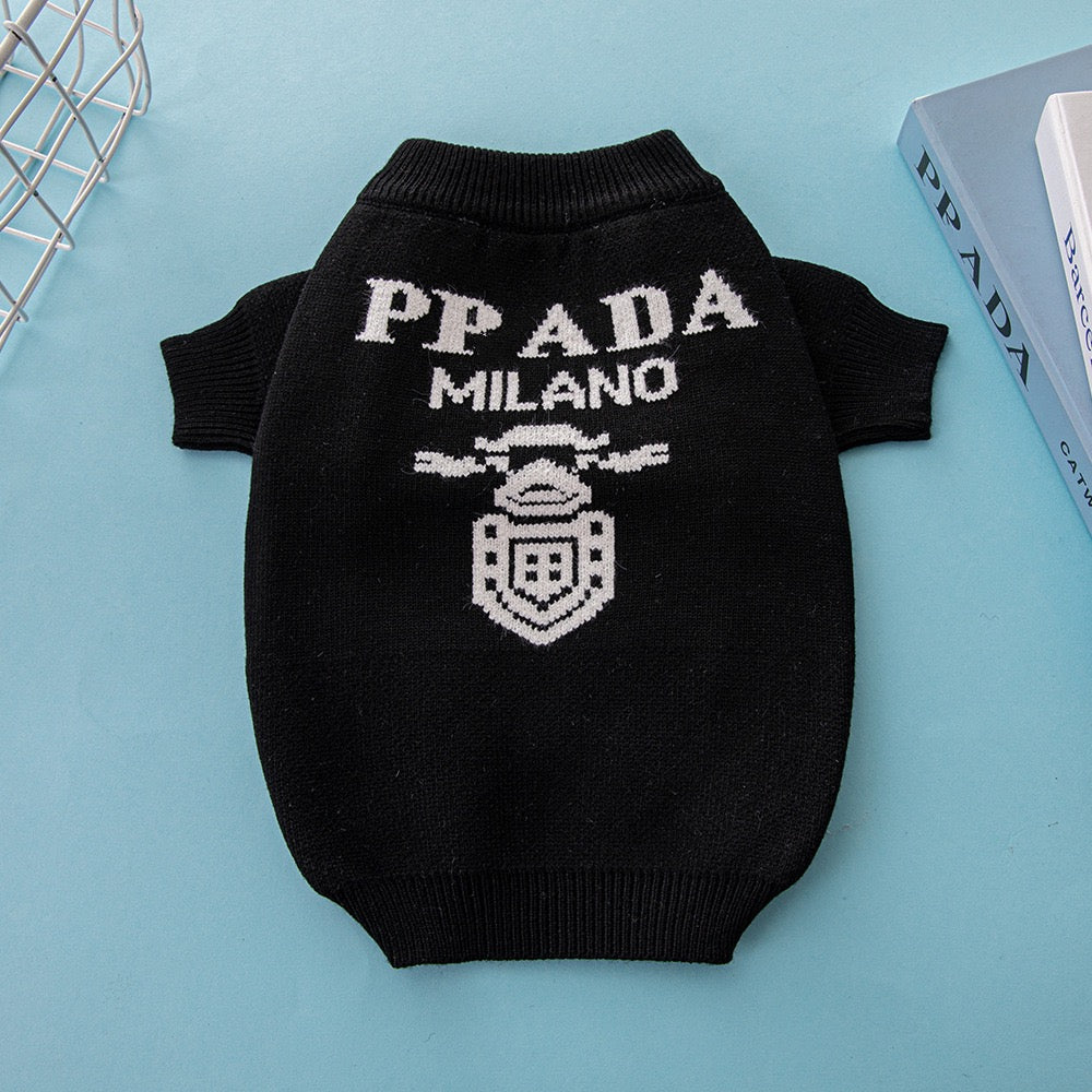 PRA Inspired Pet Sweater Trendy Brand for French Bulldogs & Chihuahuas, Autumn/Winter Clothes for Small & Medium Dogs